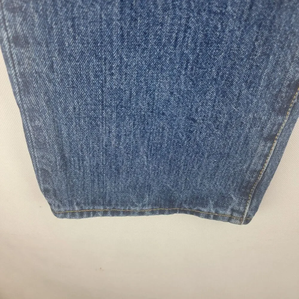 Levi's 501 XX Mens Size 38x30 Med Wash Button Fly Straight Leg Jeans